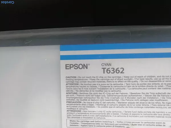 impresoras y scanners - Tóner fotográfico Epson T6361 T6362 T6363 T6364 T6 8