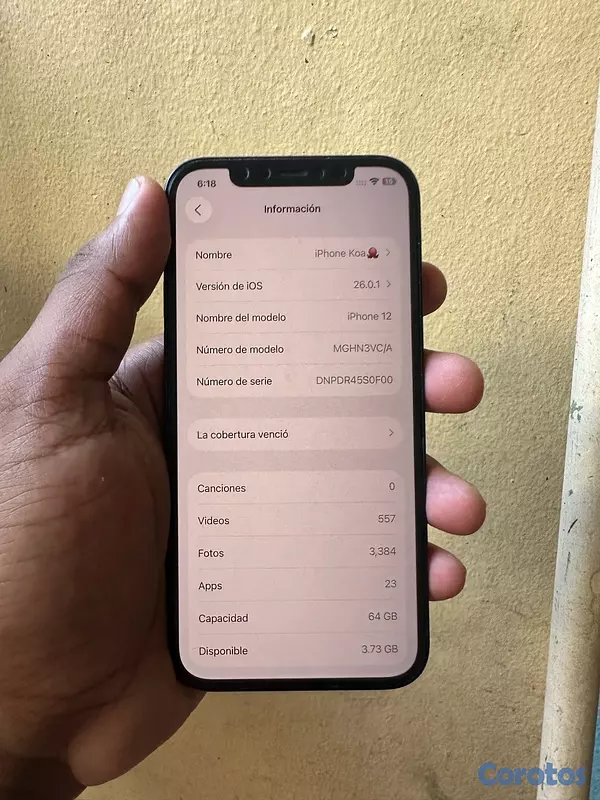 celulares y tabletas - IPhone 12 Normal - Turbo sim 2