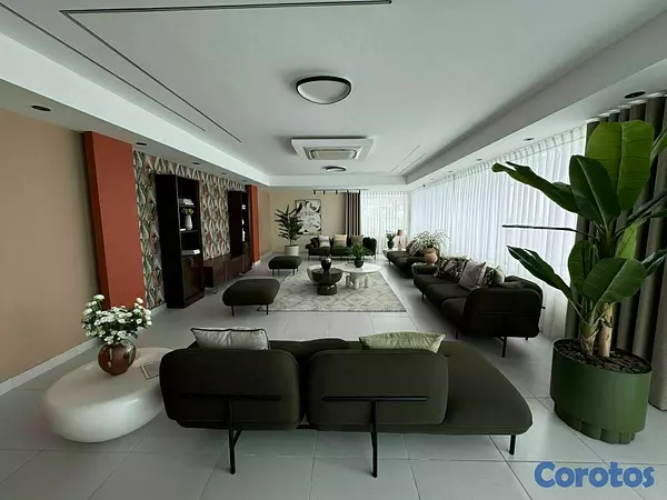 apartamentos - Bella Vista totalmente amueblado en torre moderna 3