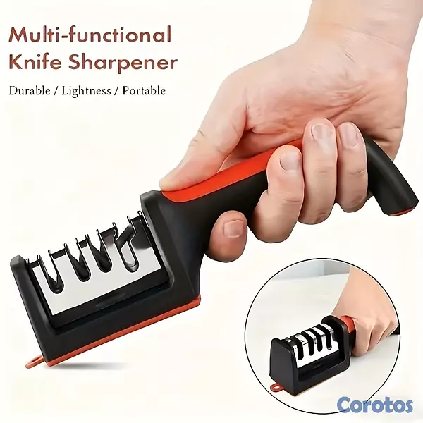 cocina - Afilador De Cuchillo – Practico y Fácil de Usar 5