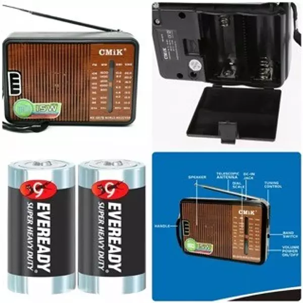 otros electronicos - Radio Cmik Mk-607 4 Bandas 4