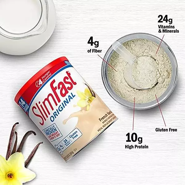 Salud y Equipamiento Médico - Mezcla En Polvo Para Batido Reemplazo De Comida Slimfast 3