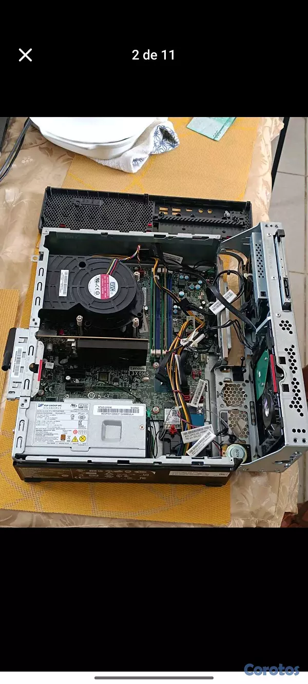 computadoras y laptops - PC Gamer Económica i7 / 16GB RAM / SSD 1TB y 1TB HDD / GT 1030 (Como Nueva) 2