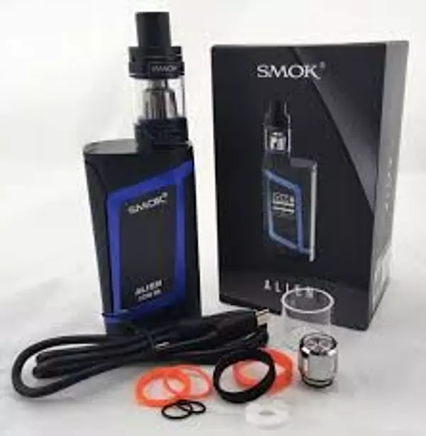 hobby y coleccion - Vape Smok Alien 220wt Vaper + Baterías + Liquido 6
