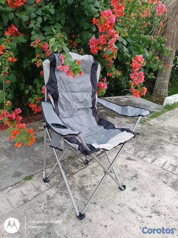 tours y viajes - sillas plegables para disfrutar al aire libre super resistente y duraderas  5