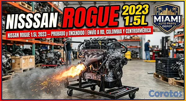 repuestos - MOTOR NISSAN ROGUE  5