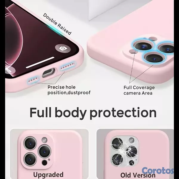 celulares y tabletas - Cover IPhone 16 Pro Max 4