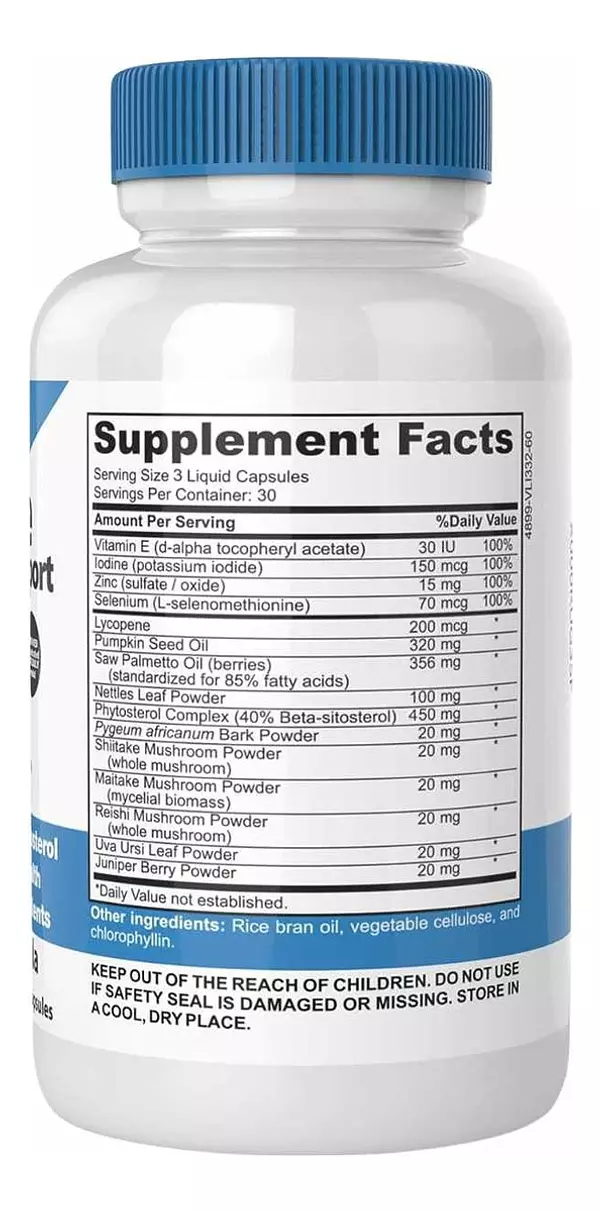 Salud y Equipamiento Médico - Soporte Prostata 60cap Drformul - - Unidad A $2329 2