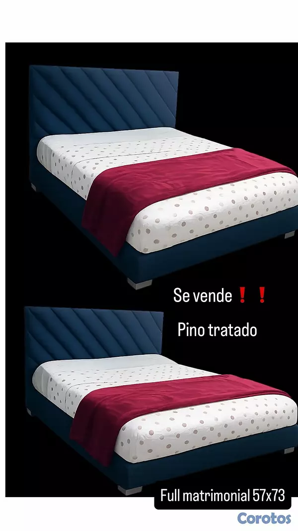 muebles y colchones - Venta cama colchon incluido  2