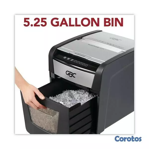 impresoras y scanners - Trituradora de papel,GBC  alimentación automática,  60 hojas 3