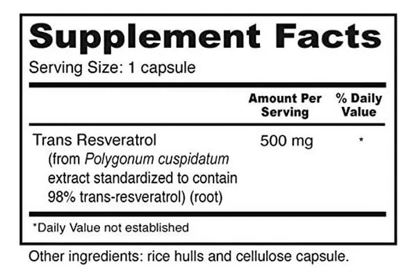 Salud y Equipamiento Médico - Resveratrol Wellness Resources - U - Unidad A $3732 2