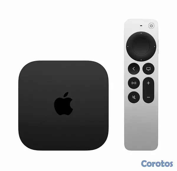 tv - Apple TV 4K (3ra Generación) 128GB – WiFi + Ethernet
 4