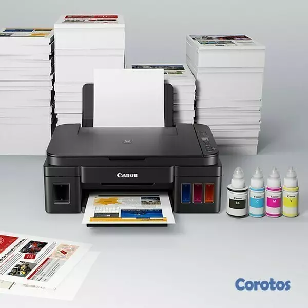 impresoras y scanners - MULTIFUNCION  CANON G2110 PIXMA (IMPRIME, COPIA, ESCANEA), SISTEMA TINTA CONTINU 2