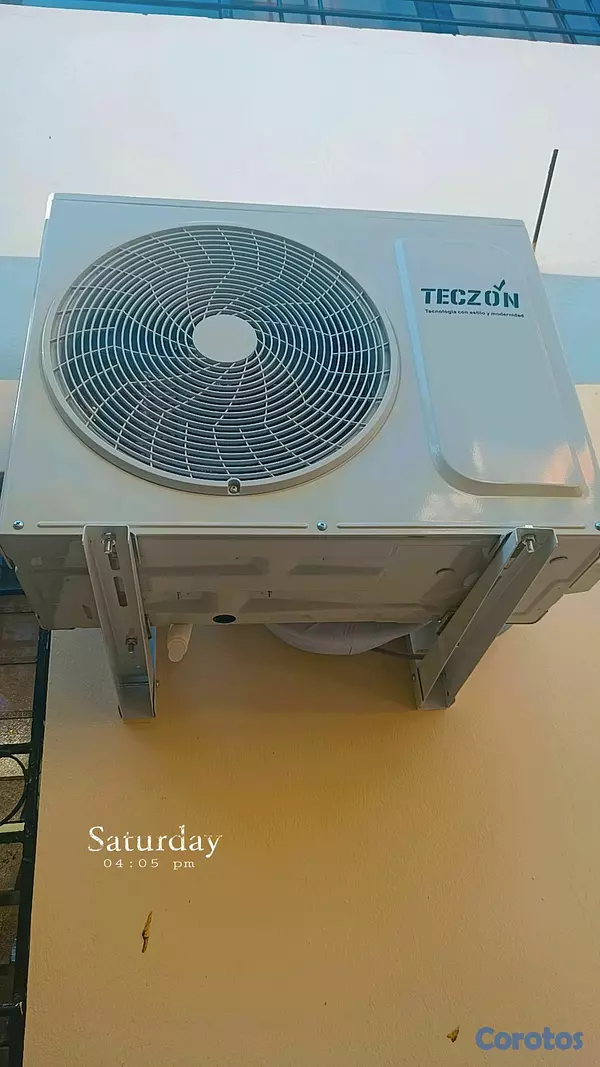 electrodomesticos - aire teczon inverter 12 mil btue eficiencia 19 modo wifi instalación incluida  3