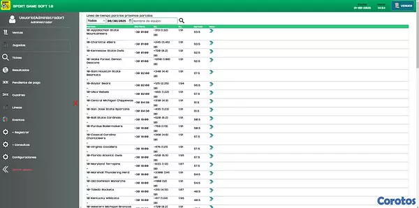 servicios profesionales - SOFTWARE DE VENDER DEPORTES/ PROGRAMA DE VENDER DEPORTES 4