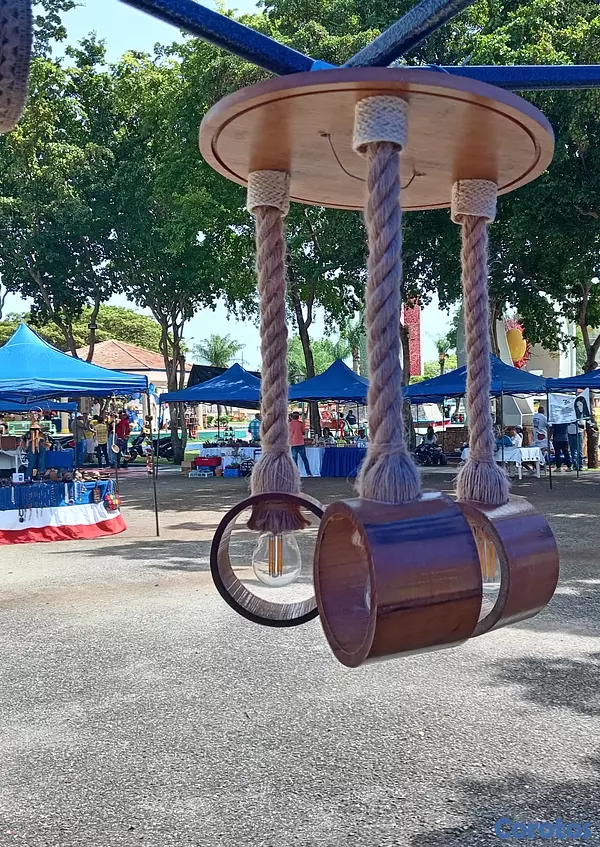 decoración y accesorios - Lámparas a su nivel en maderas 2
