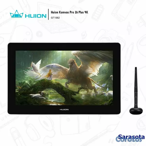 accesorios para electronica - Huion Kamvas 16 Pro Plus 4K GT-1562 4