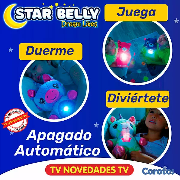 juguetes - OSO DE PELUCHE PROYECTOR DE LUCES NOCTURNAS 5