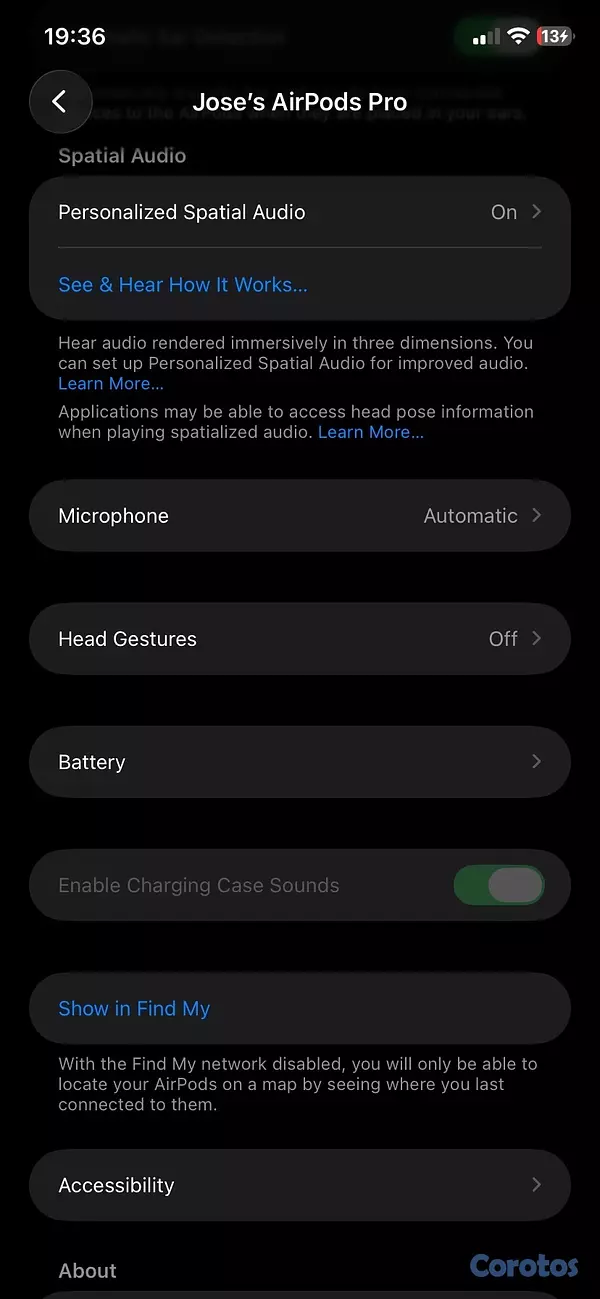 camaras y audio - Airpods Pro (2da generación) 7