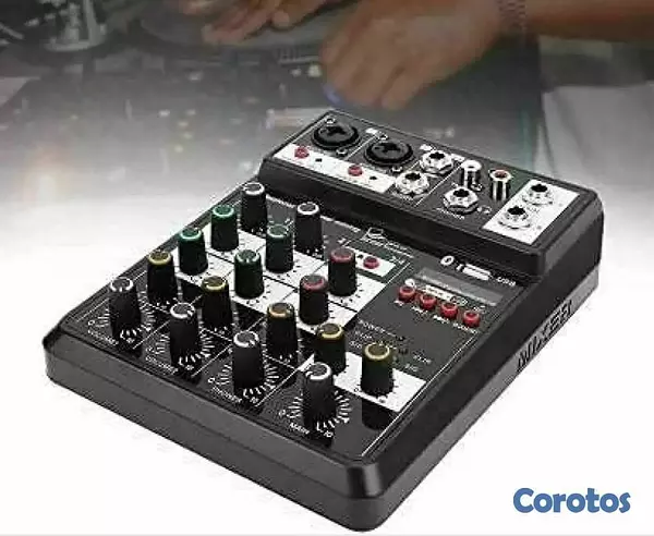 otros electronicos - Mezcladora de 2 canales con usb 2.0 5