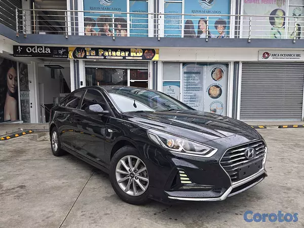 carros - HYUNDAI SONATA NEW RISE 2018 NEGRO GASOLINA 2