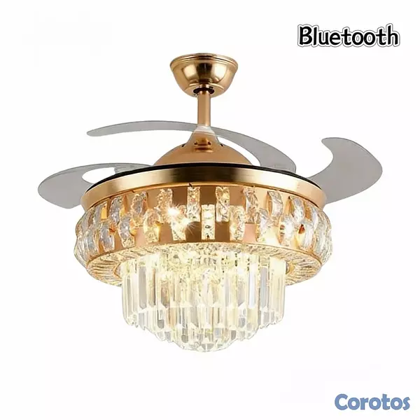 decoración y accesorios - Lampara con abanico de lujos  10