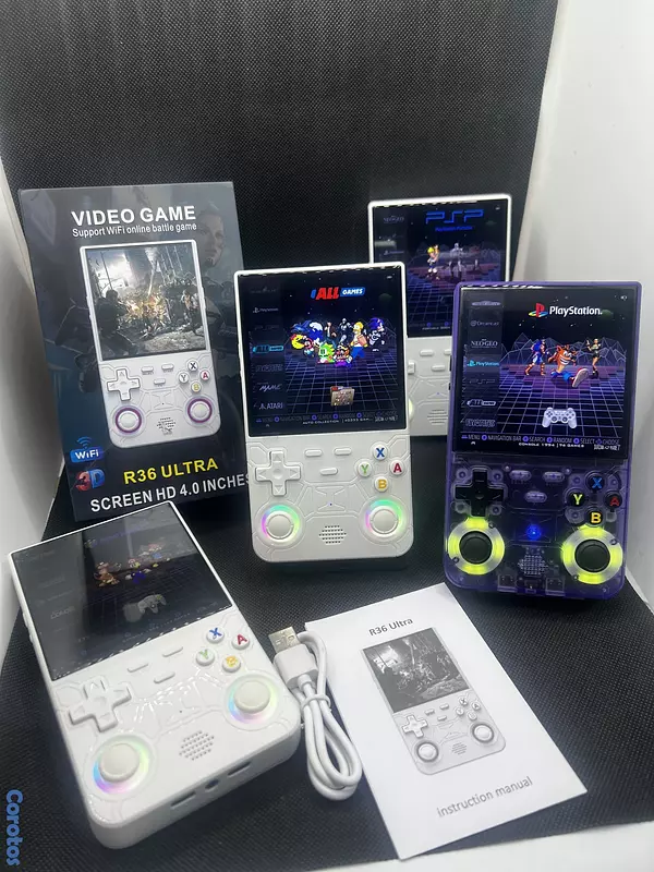 consolas y videojuegos - Nueva R36 Ultra 2025 con pantalla más grande y mejoradas 2