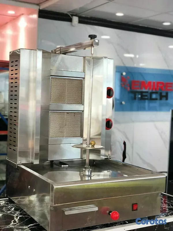 equipos profesionales - Asador kebab shawarma quemadora horno freidora de carnes 2