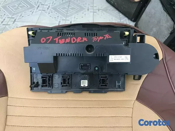 repuestos - TOYOTA TUNDRA AÑO 2007 CONTROL DE AIRE ACONDICIONADO 2