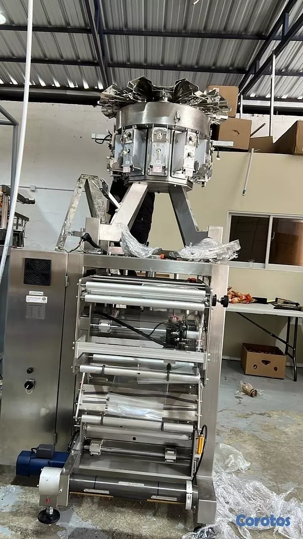 equipos profesionales - Máquina Empacadora Automática Multicabezal industrial acero inoxidable 2