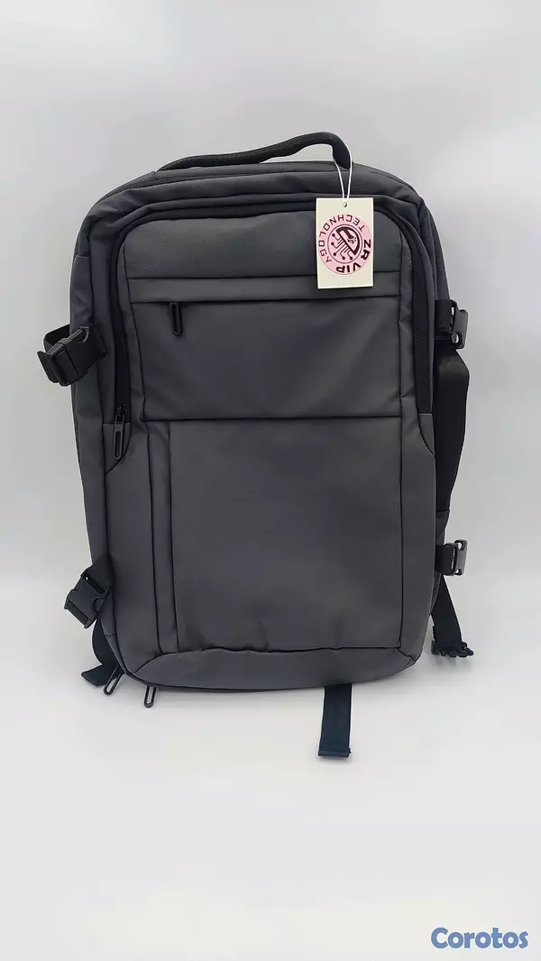 ropa para hombre - Mochila expandible de viaje y uso casual,con compartimento para laptop y ropa  13
