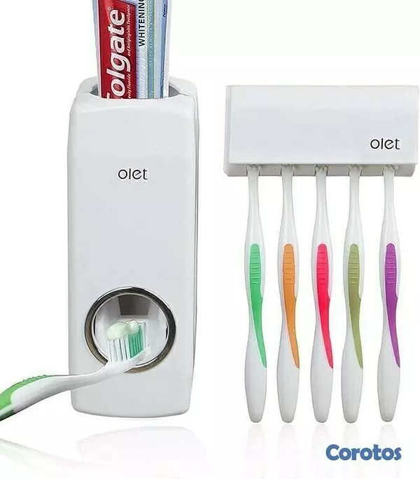 decoración y accesorios - DISPENSADOR DE CEPILLO TOOTHPASTE DISPENSER JX-200 2