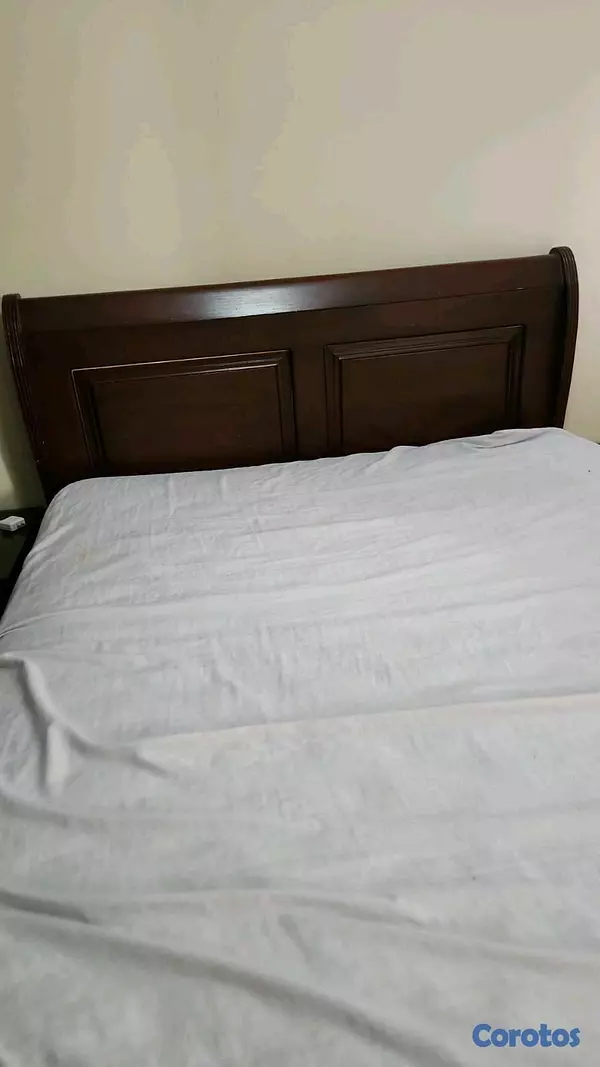 muebles y colchones - juego de habitación en pino tratado. 5