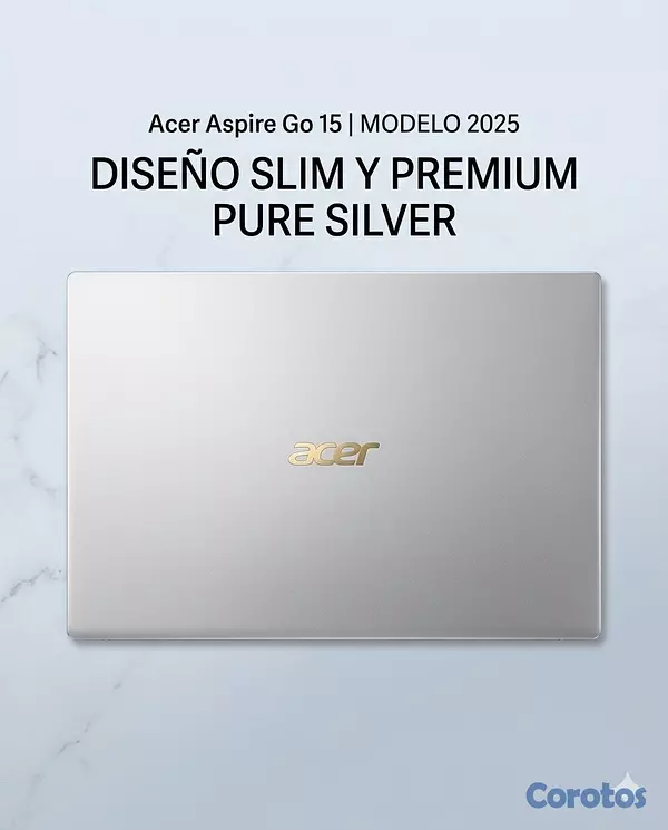 computadoras y laptops - Laptop Acer Aspire Go 15 – Nueva en Caja – Ideal para Trabajo y Estudios
 6