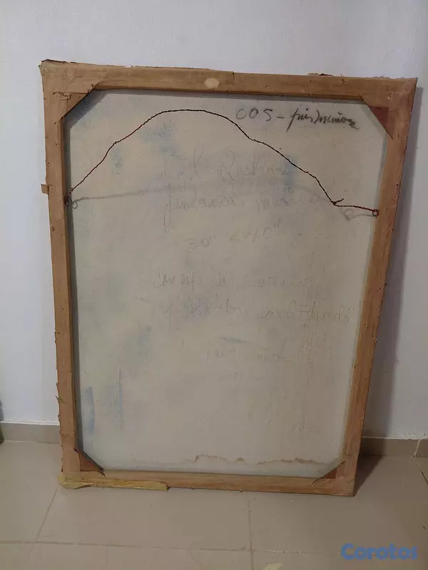 decoración y accesorios - cuadro original luis muñoz 2