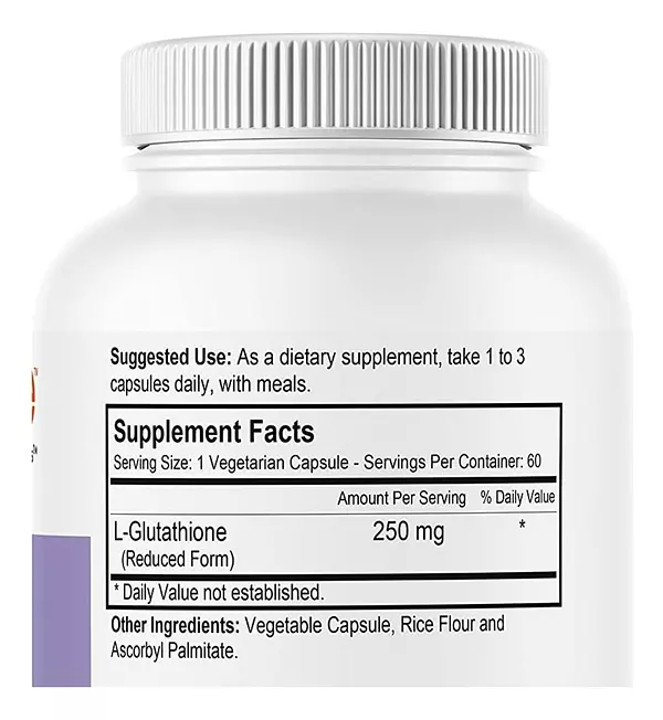 Salud y Equipamiento Médico - Glutation 250 Mg 60 cap Bestvite 2