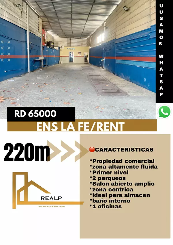 oficinas y locales comerciales - Nave en ensanche la Fe  1