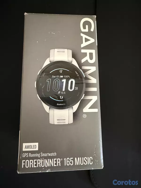 joyas, relojes y accesorios - Vendo Garmin Forerunner 165 Music - Color Blanco - 3
