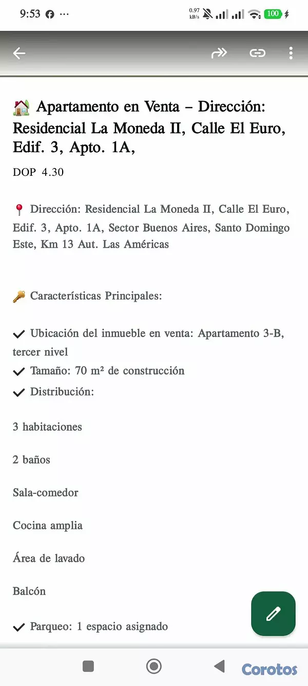 apartamentos -   APARTAMENTO EN VENTA 6