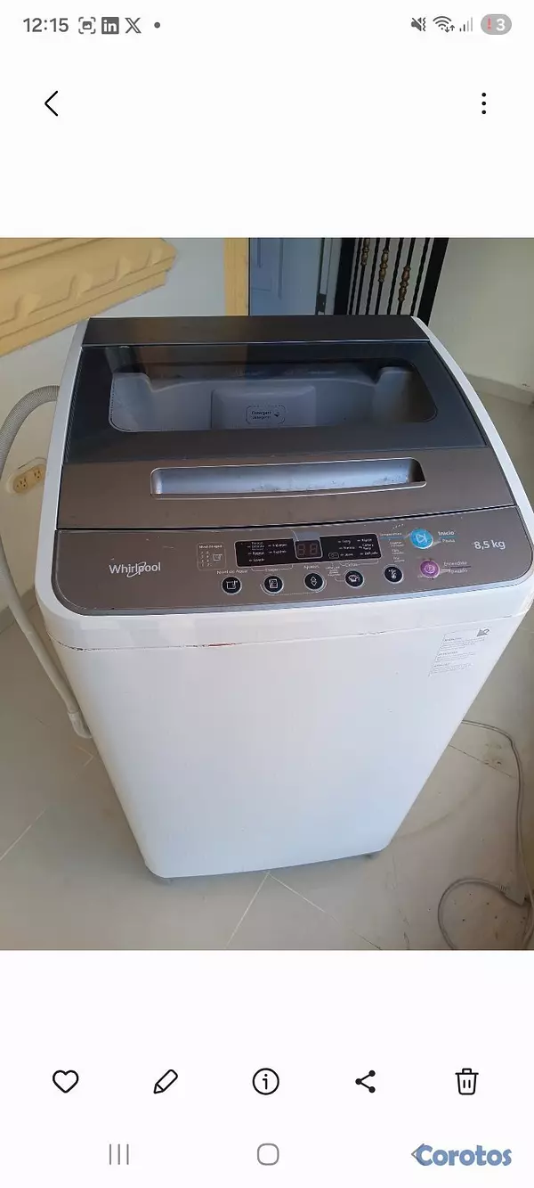 electrodomesticos - Lavadora 8kg hace todo en su 4 etapas  [Porfavor d 2