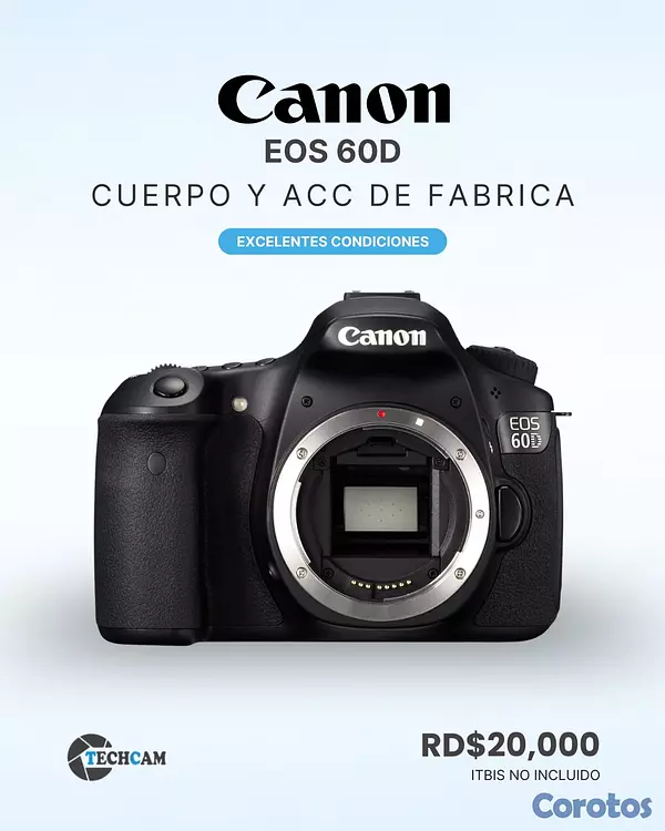 camaras y audio - CAMARAS CANON 3