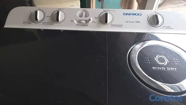 electrodomesticos - Lavadora Daewoo excelente estado, 30 libras 2