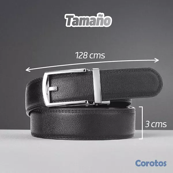 joyas, relojes y accesorios - Cinturón con Sistema Micro Ajustable sin Agujeros  4