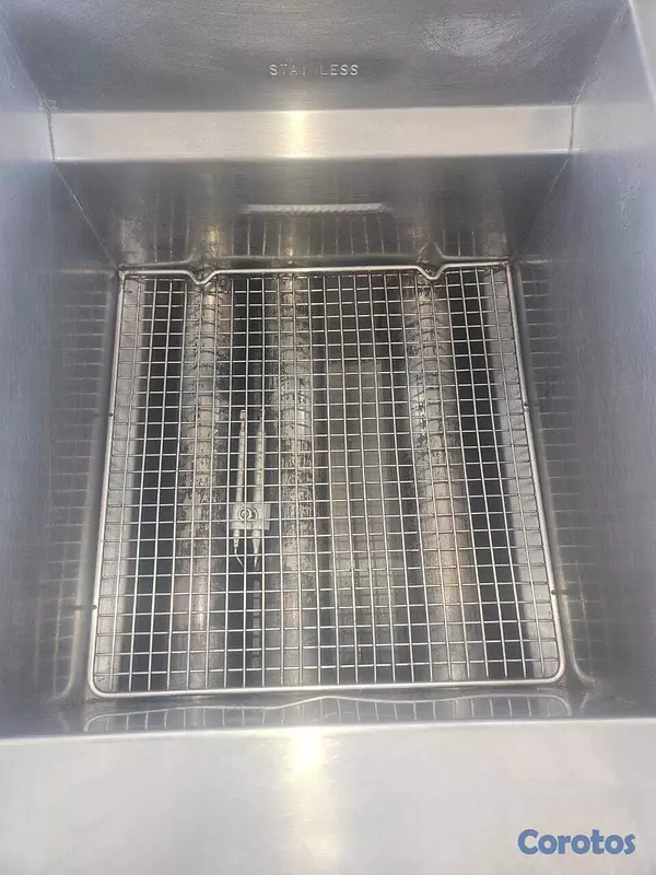 equipos profesionales - Freidora Industrial ROYAL Doble Canasta en Acero I 3