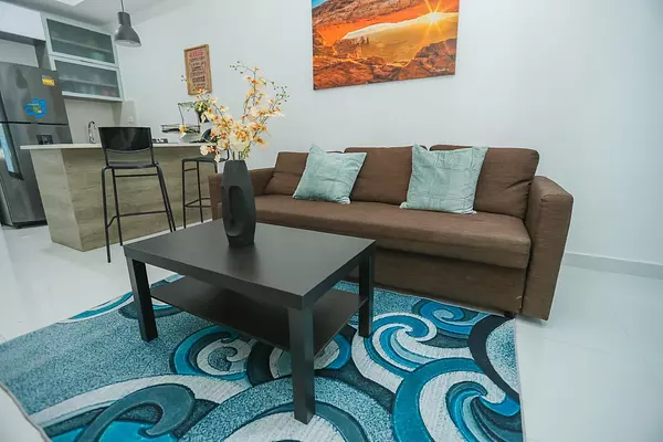 apartamentos - Se alquila apartamento amueblado en Urbanización Real 3