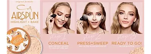 Salud y Equipamiento Médico - Polvo Facial - Airspun Loose Face Powder - Translucido, X1 5