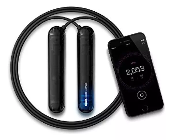 Salud y Equipamiento Médico - Tangram Smart Rope Pure Cuerda De Salto Habilitada Para Blue 3
