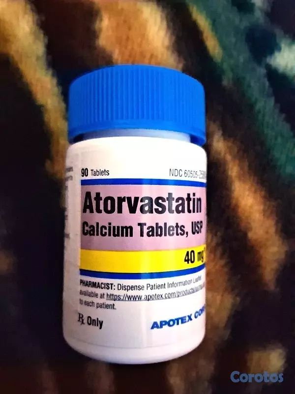 Salud y Equipamiento Médico - Frasco de 90 pastillas de Atorvastatin 40MG  2