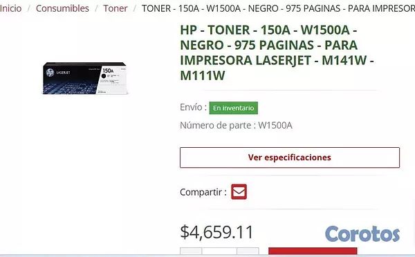 impresoras y scanners - Impresora Multifuncional HP LaserJet Monocromatica 8