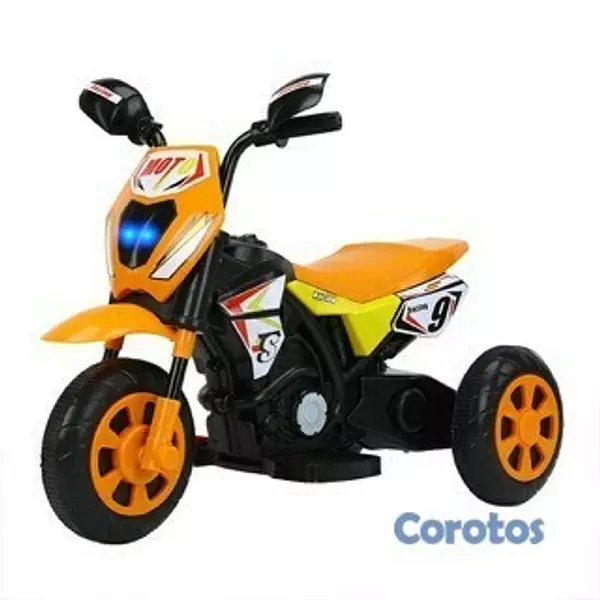 juguetes - Motor eléctrico para niños de tres ruedas recargable, motorcito moto 4